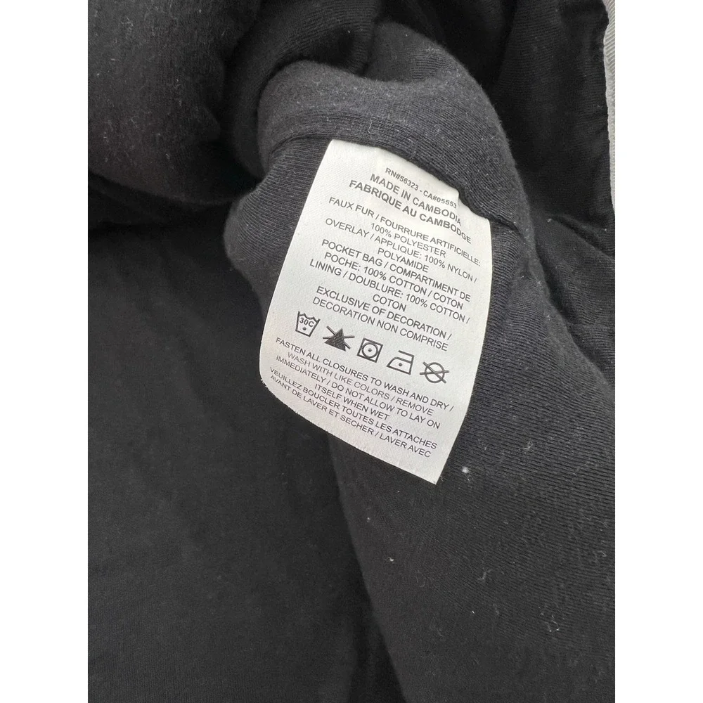 Air Jordan Essentials Men's Full Zip Winter Black Sherpa Fleece Jacket Sz XL Y2K